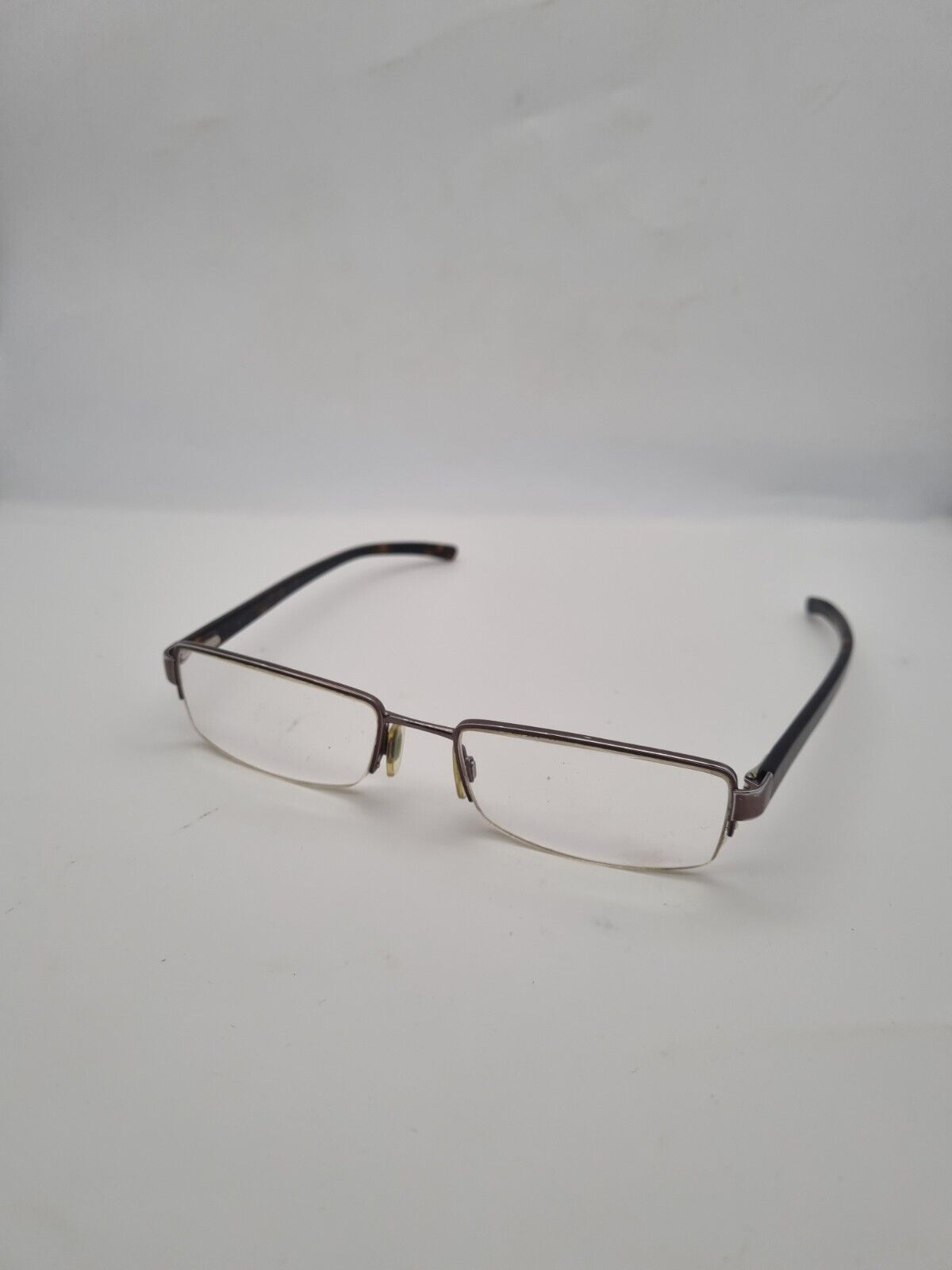 RALPH LAUREN eyeglasses BLACK HALF RIMLESS glasses frame MOD: POLO 1038 9011