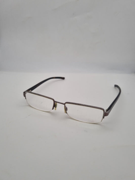 RALPH LAUREN eyeglasses BLACK HALF RIMLESS glasses frame MOD: POLO 1038 9011