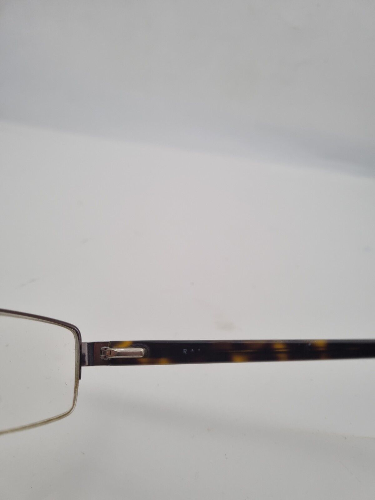 RALPH LAUREN eyeglasses BLACK HALF RIMLESS glasses frame MOD: POLO 1038 9011