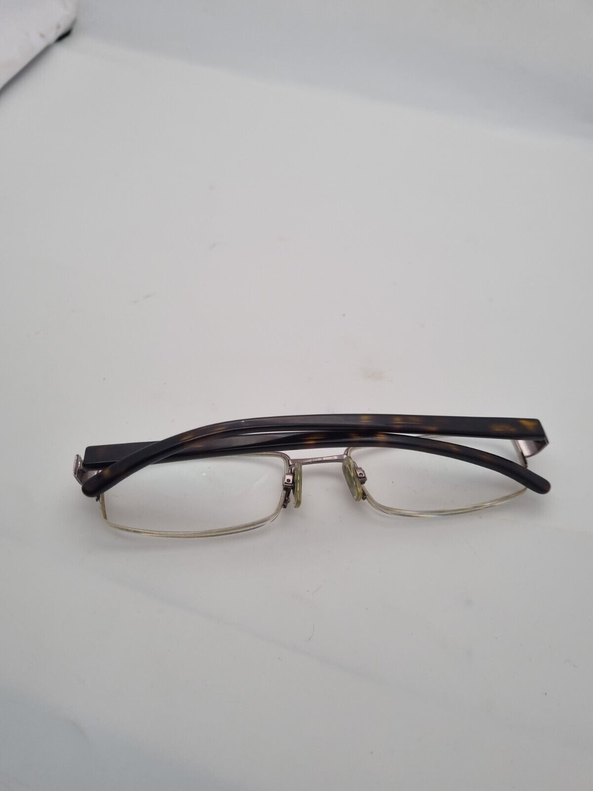 RALPH LAUREN eyeglasses BLACK HALF RIMLESS glasses frame MOD: POLO 1038 9011