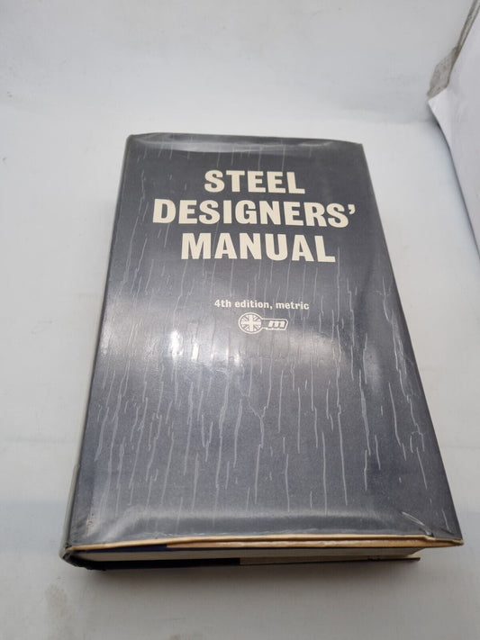 Steel Designer's Manual, SCI, Good Condition, 4th edition Metric Crosby Lockwood