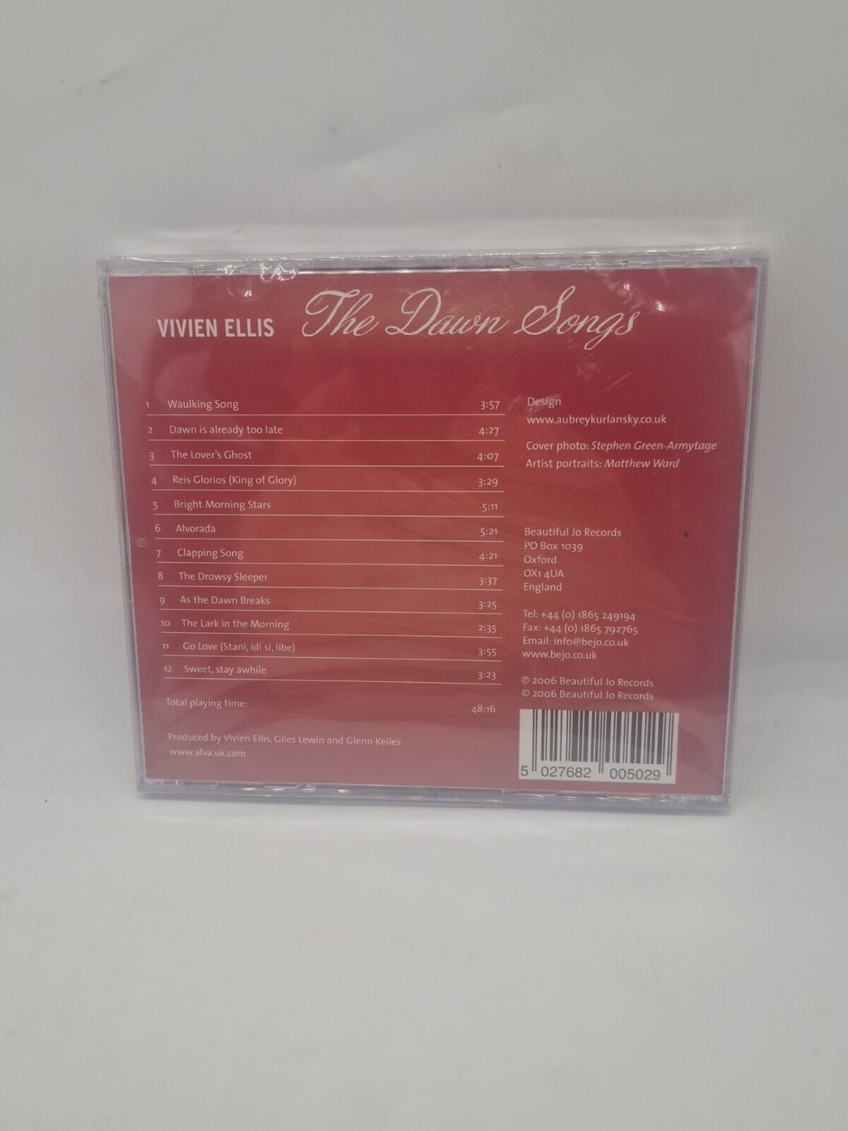 Vivien Ellis : The Dawn Songs CD (2006) ***NEW*** FREE Shipping, Save £s