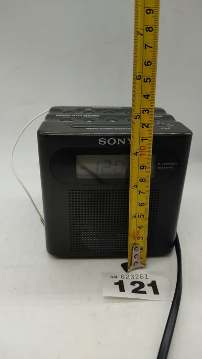 Sony Digicube Clock Radio ICF-C103L Tested Working