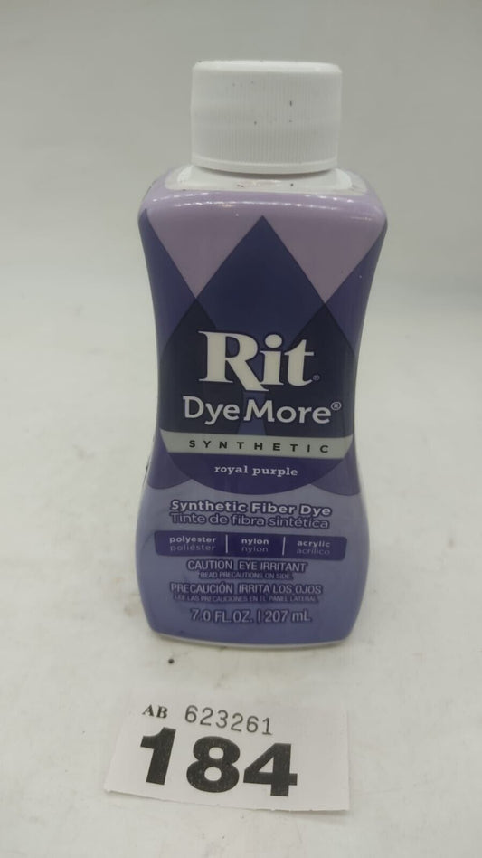 Rit Dyemore Liquid Dye for Synthetic Fibres 207ml Royal Purple