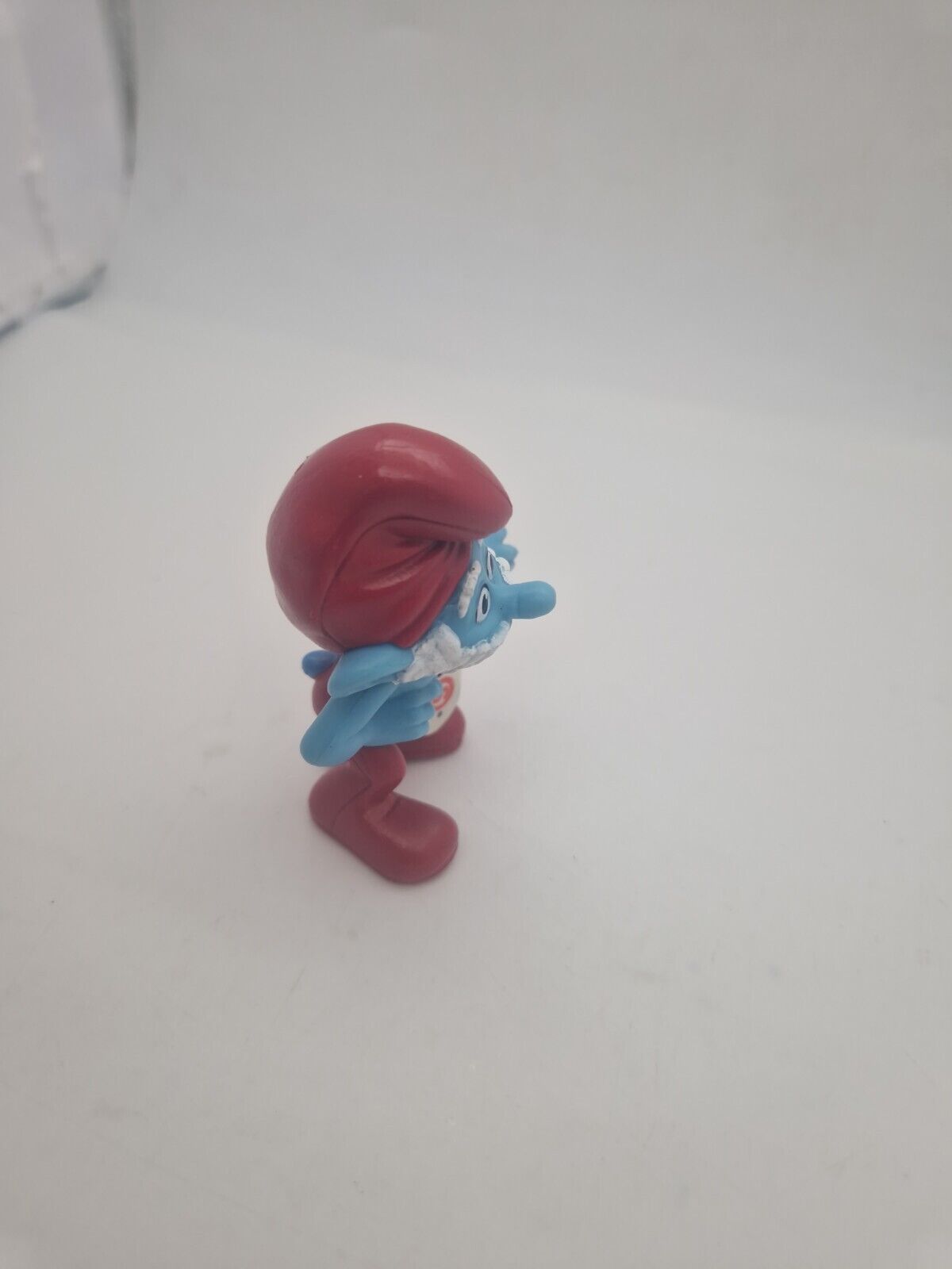 RARE The Smurfs Schleich Peyo Papa Smurf 2011 PVC McDonald's Figurine Toy