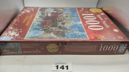 FX Schmid Puzzles 1000 Pieces-Santa's Little Helpers