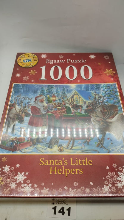 FX Schmid Puzzles 1000 Pieces-Santa's Little Helpers