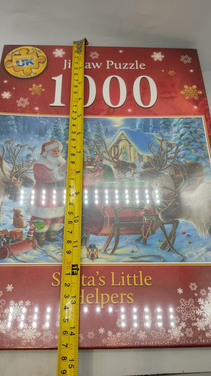 FX Schmid Puzzles 1000 Pieces-Santa's Little Helpers