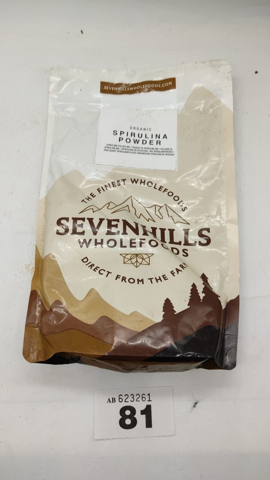 Seven Hills Wholefoods Organic Spirulina Powder 200g