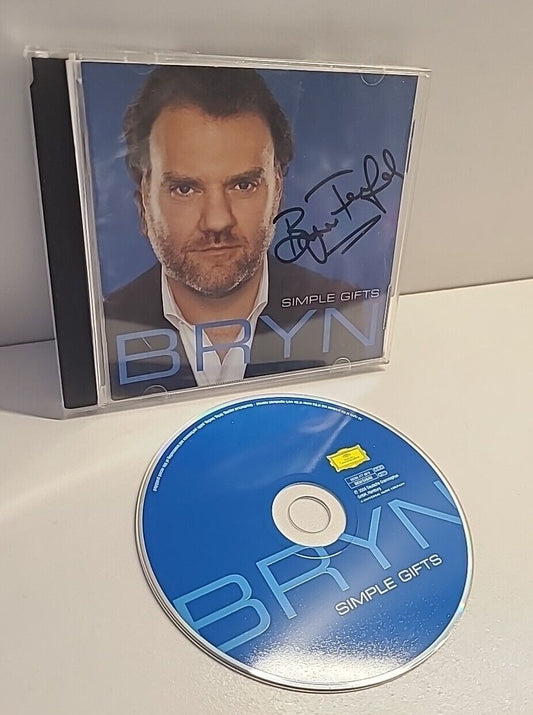 SIGNED BRYN TERFEL - SIMPLE GIFTS