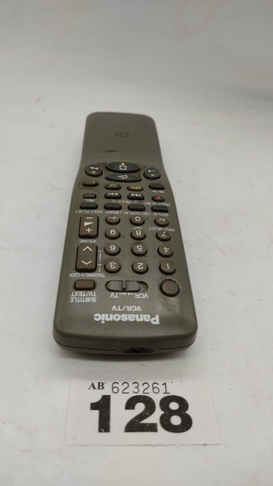 Panasonic EUR571744 VCR Video TV Remote Control Genuine Original