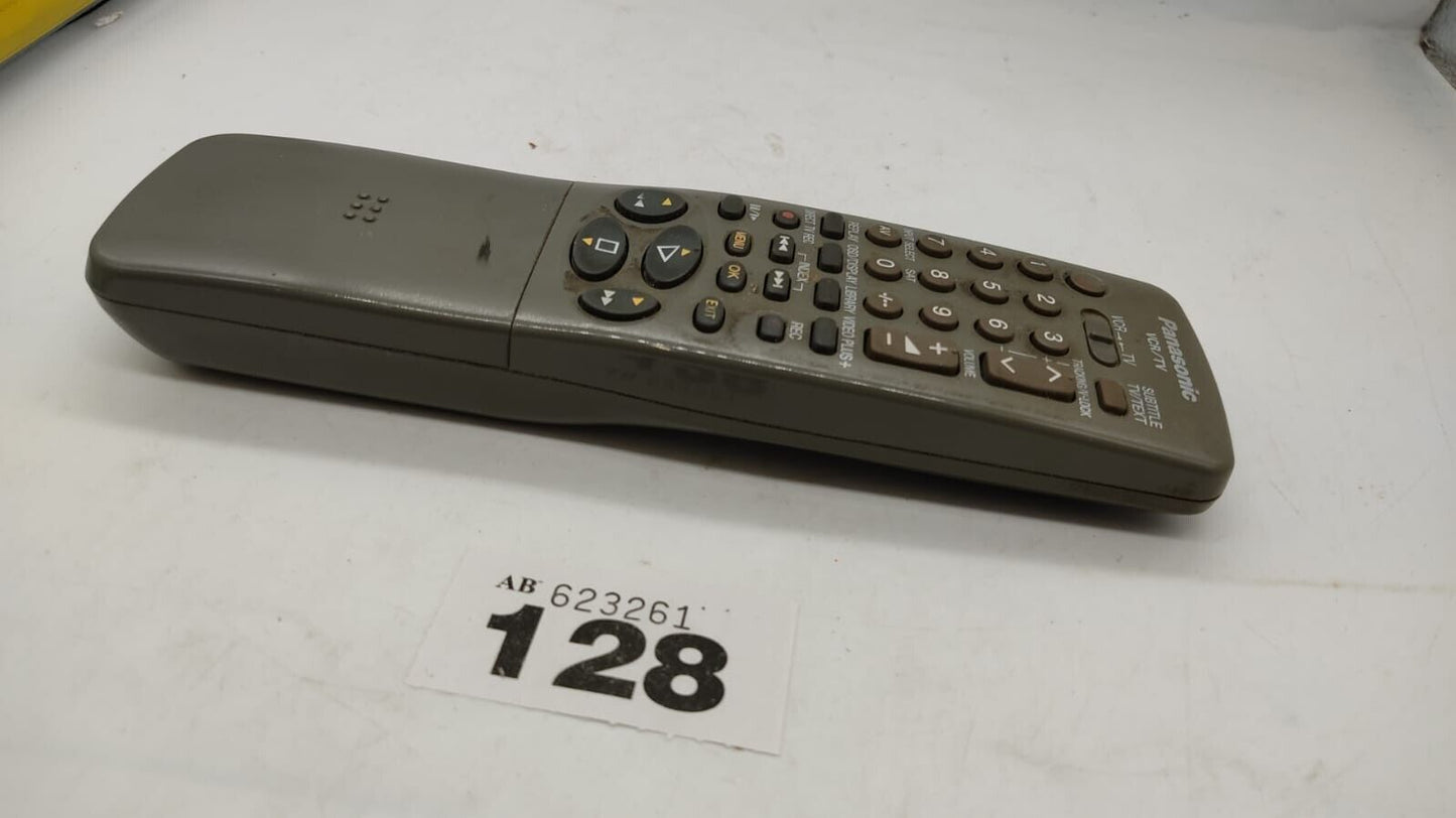 Panasonic EUR571744 VCR Video TV Remote Control Genuine Original