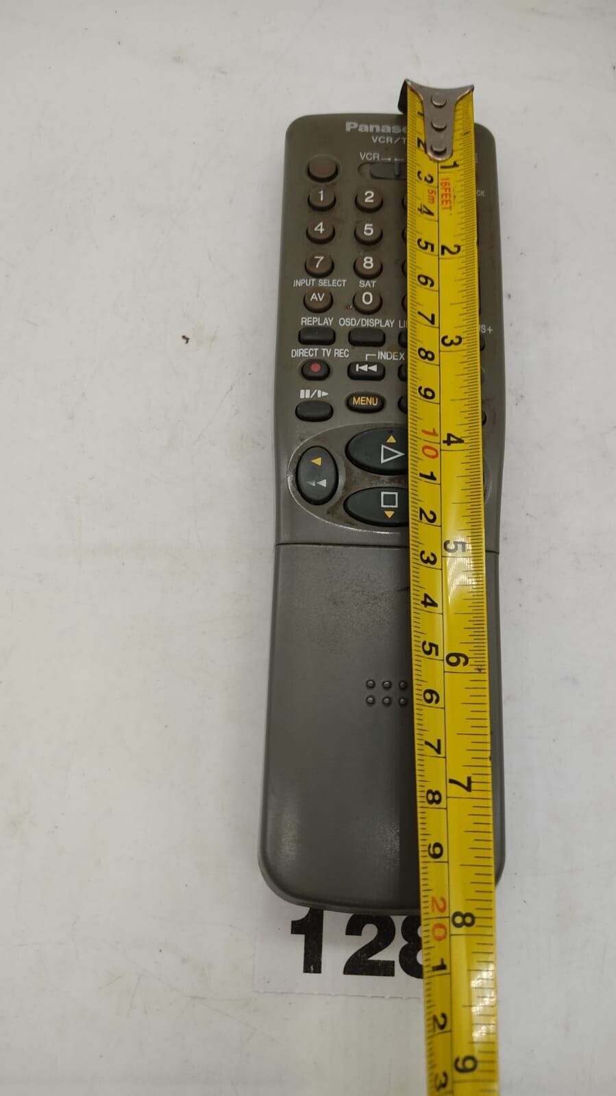 Panasonic EUR571744 VCR Video TV Remote Control Genuine Original