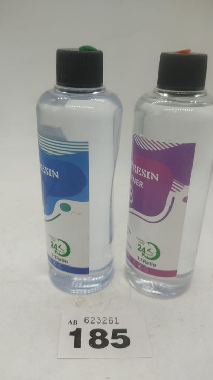 Onvhdpo Epoxy Resin 2x250ml, Crystal Clear Resin, 24hr Cure