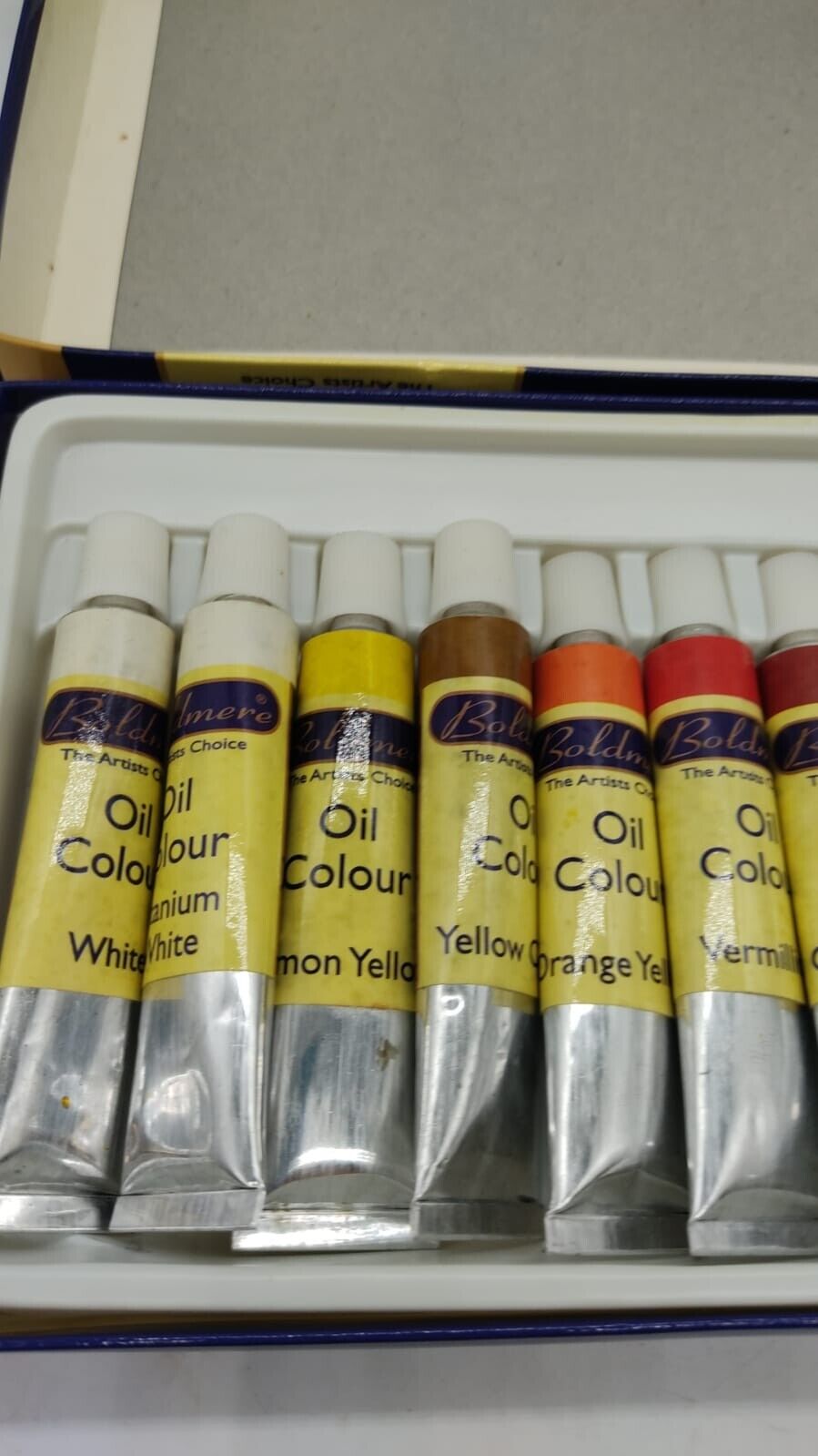 Boldmere 14 Oil Colours All Tubes Sealed The Artists Choice 12ml Tubes