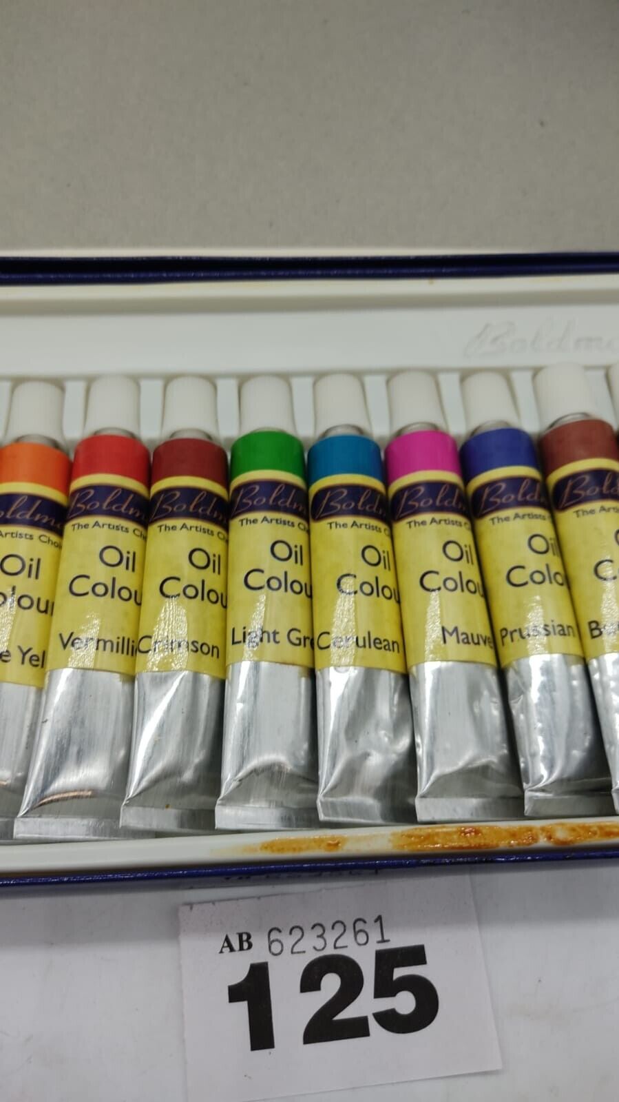 Boldmere 14 Oil Colours All Tubes Sealed The Artists Choice 12ml Tubes