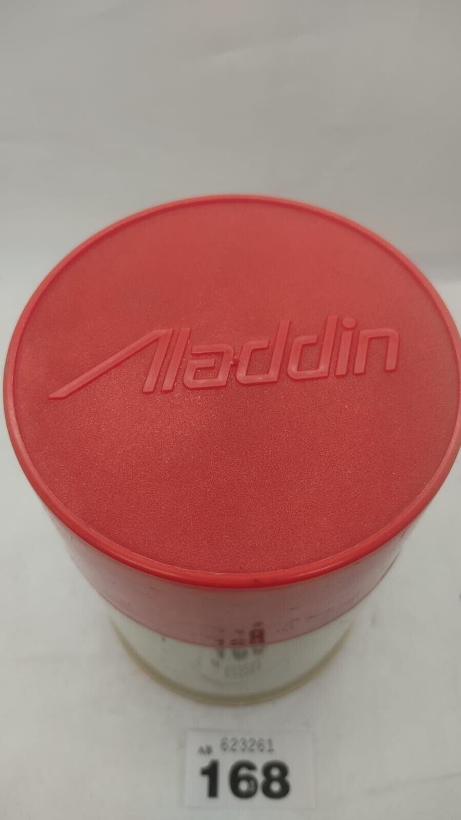 Aladdin Filler #40 Vacuum Bottle .43 liter Pint Red with Plastic Cup