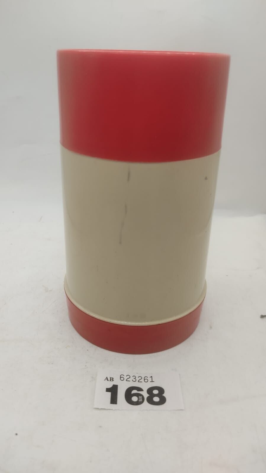 Aladdin Filler #40 Vacuum Bottle .43 liter Pint Red with Plastic Cup