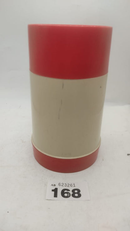 Aladdin Filler #40 Vacuum Bottle .43 liter Pint Red with Plastic Cup