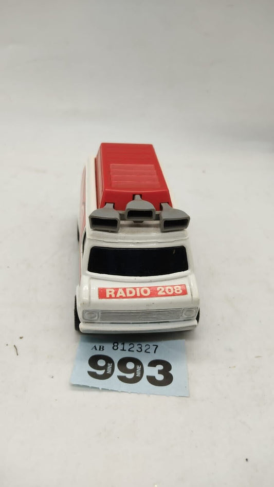 Corgi Radio Luxembourg RTL 208 Corgitronics Chevy Van Novelty Radio, Vintage