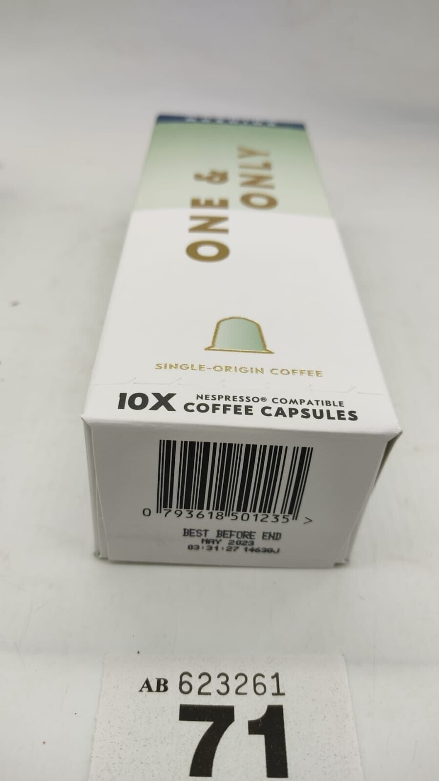 2 Pack Nespresso One & Only Coffee 20x Capsules Single Origin Coffee Out of Date