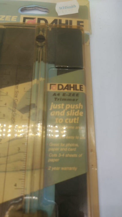 Dahle A4 E-Zee Trimmer Paper Cutter Photo Arts & Crafts Home Card, New Sealed