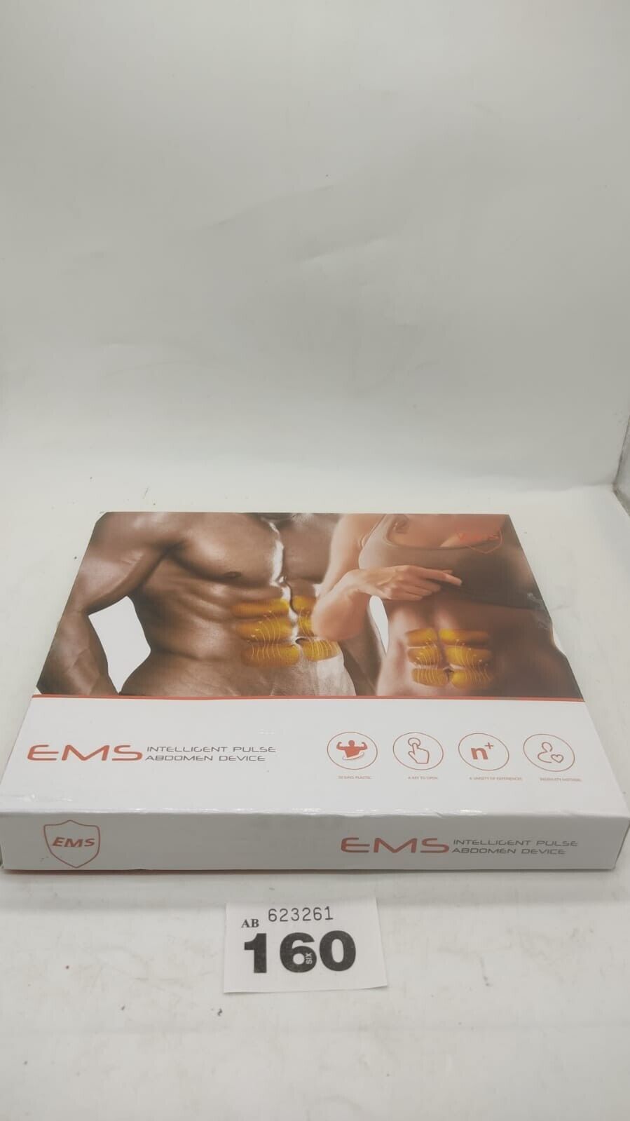 1pc EMS Muscle Stimulator Massage Device, 8 Modes For Abdomen, Buttocks & Hips