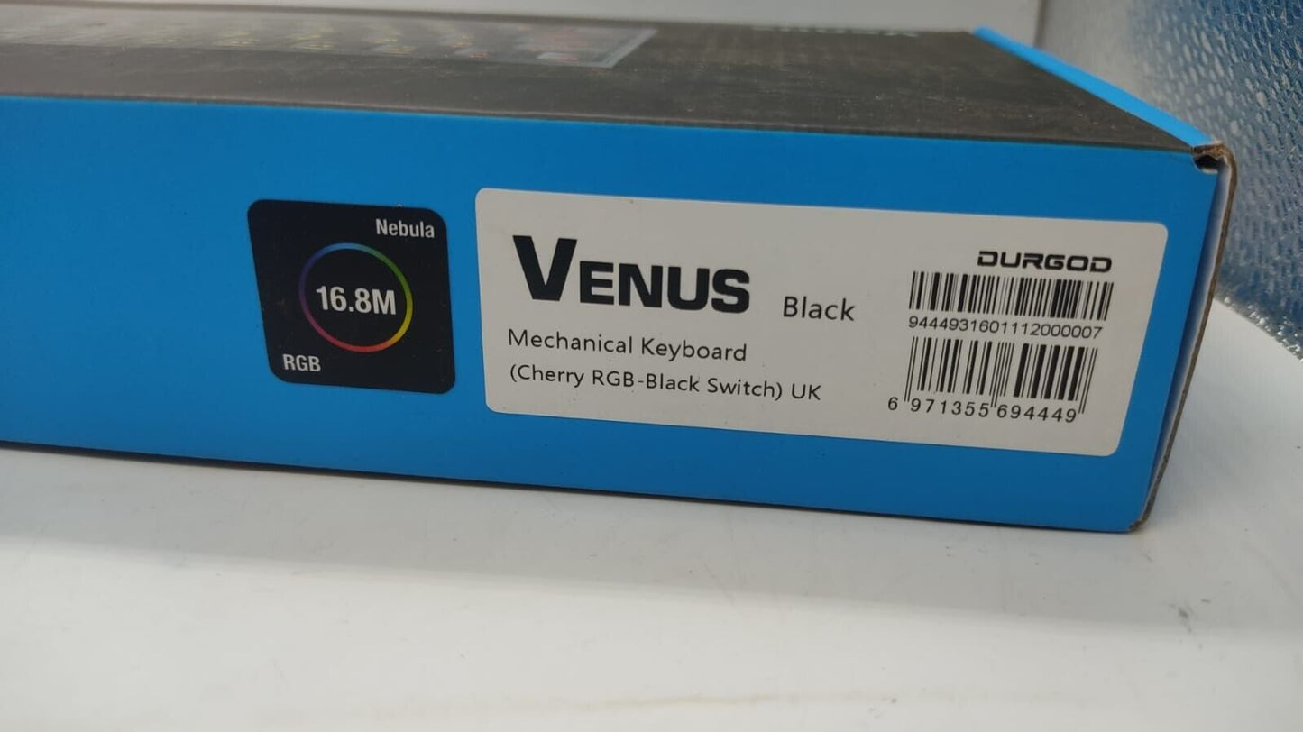 Durgod Venus Hera Compiler Mechanical Keyboard Cherry RGB 16.8M USB 3.0 Port