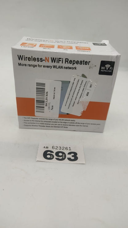 Wireless-N Wi-Fi Repeater 300 Mbps More Range for WLAN Networks New Sealed