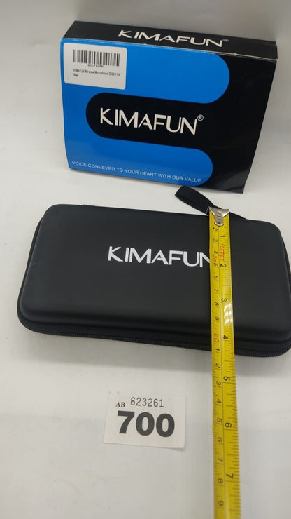 Kimafun KM-G130 Wireless Microphone 2.4ghz for PC, iPhone, Laptop, DSLR Camera