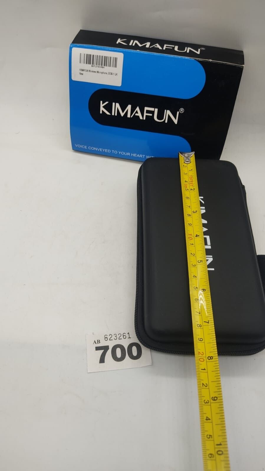 Kimafun KM-G130 Wireless Microphone 2.4ghz for PC, iPhone, Laptop, DSLR Camera