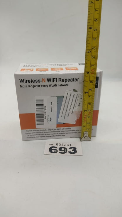 Wireless-N Wi-Fi Repeater 300 Mbps More Range for WLAN Networks New Sealed