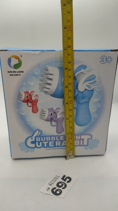 Automatic Dolphin Bubble Machine Bubble Maker Bubble Gun in Blue