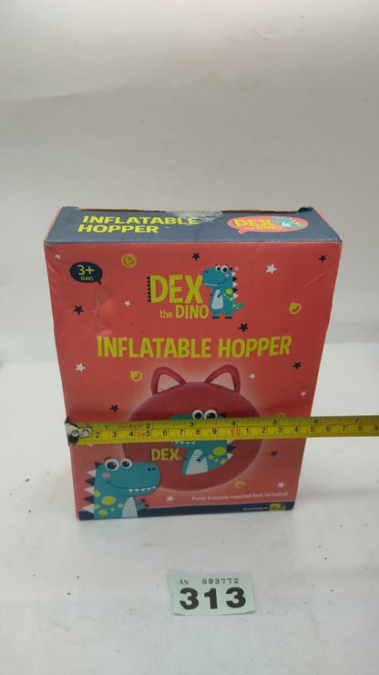 Dex the Dino inflatable hopper. Made by the works. 3+ years