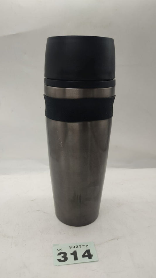 Rove Stainless Steel Double Wall Vacuum Insulated Tumbler. Silver And Black