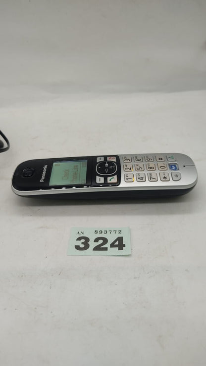 Panasonic KX-TG6811EB Single DECT Cordless Phone w/ All Cables and Power Supply