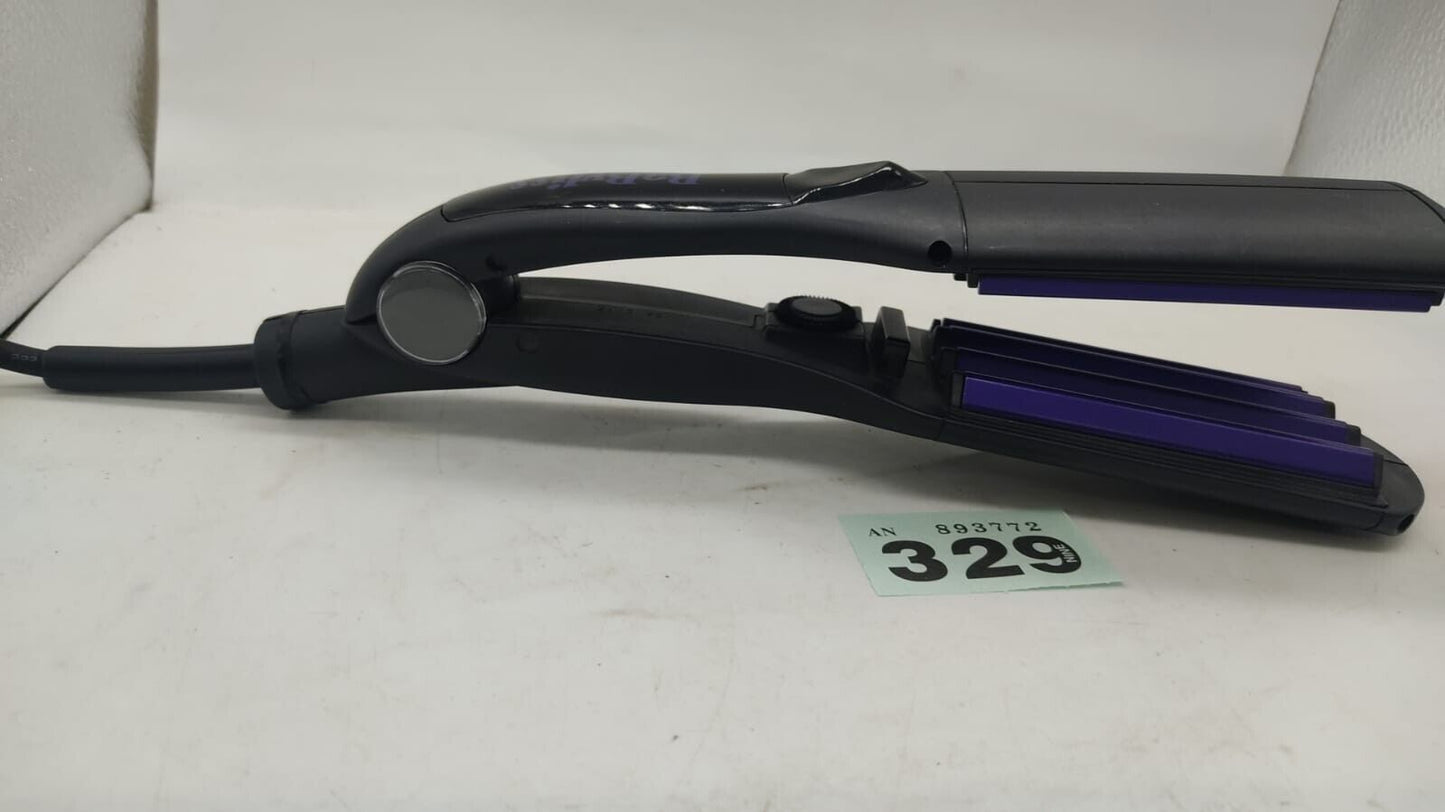 Babyliss C51c Electric Hair Crimpers Purple Black. Tested Working. Used