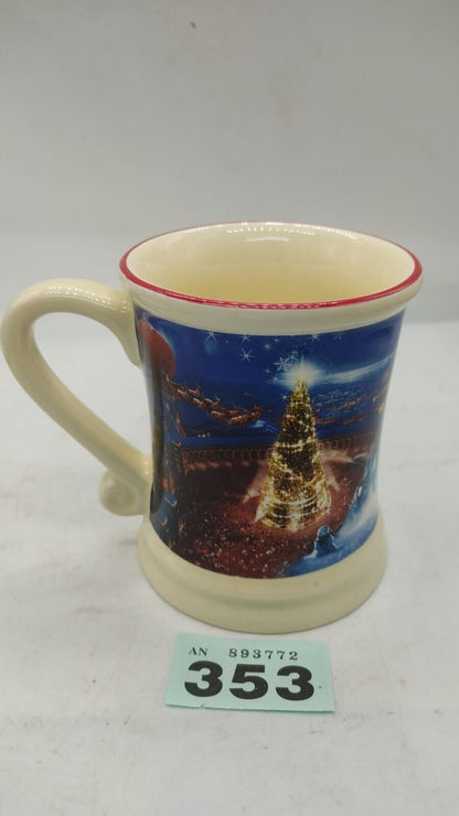 Genuine Warner Bros Entertainment The Polar Express Movie Collectible Mug VTG