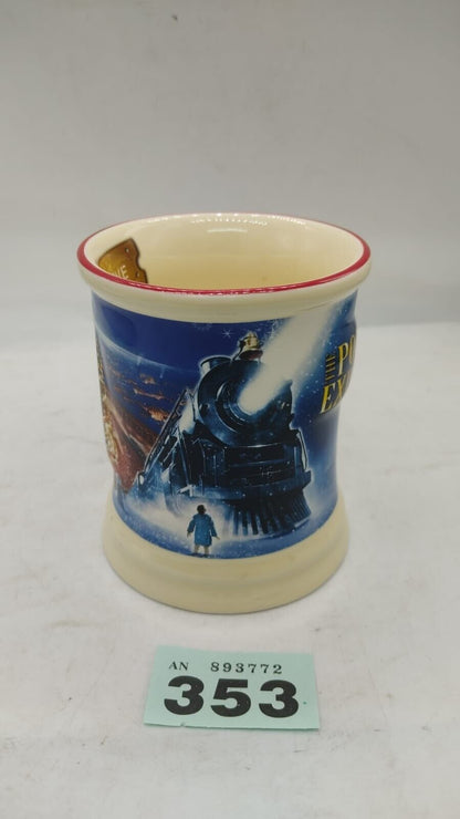 Genuine Warner Bros Entertainment The Polar Express Movie Collectible Mug VTG