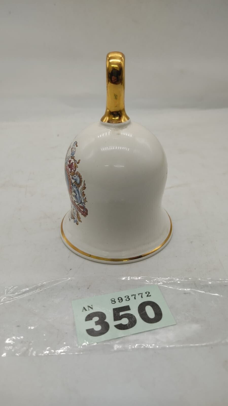 Vintage Commemorative Bell Prince Charles and Princess Diana, Royal Wedding 1981