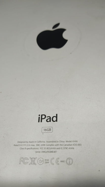 Apple iPad 3rd Generation (A1416) 16GB Wi-Fi Only - 9.7" Black and Silver