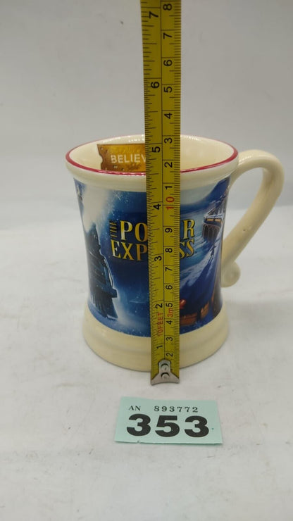 Genuine Warner Bros Entertainment The Polar Express Movie Collectible Mug VTG