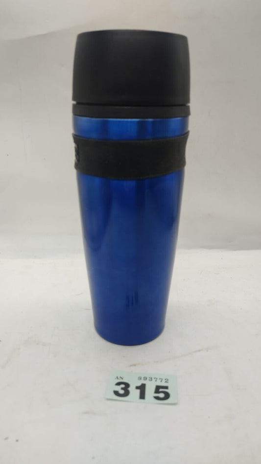 Rove Stainless Steel Double Wall Vacuum Insulated Tumbler. Blue and Black.