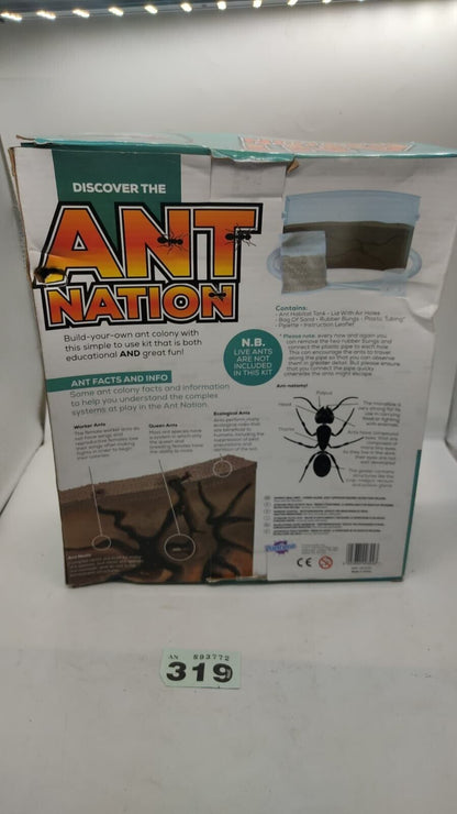 Discover the Ant Nation Build your own Ant Colony Maze Farm Kit Kids Educational