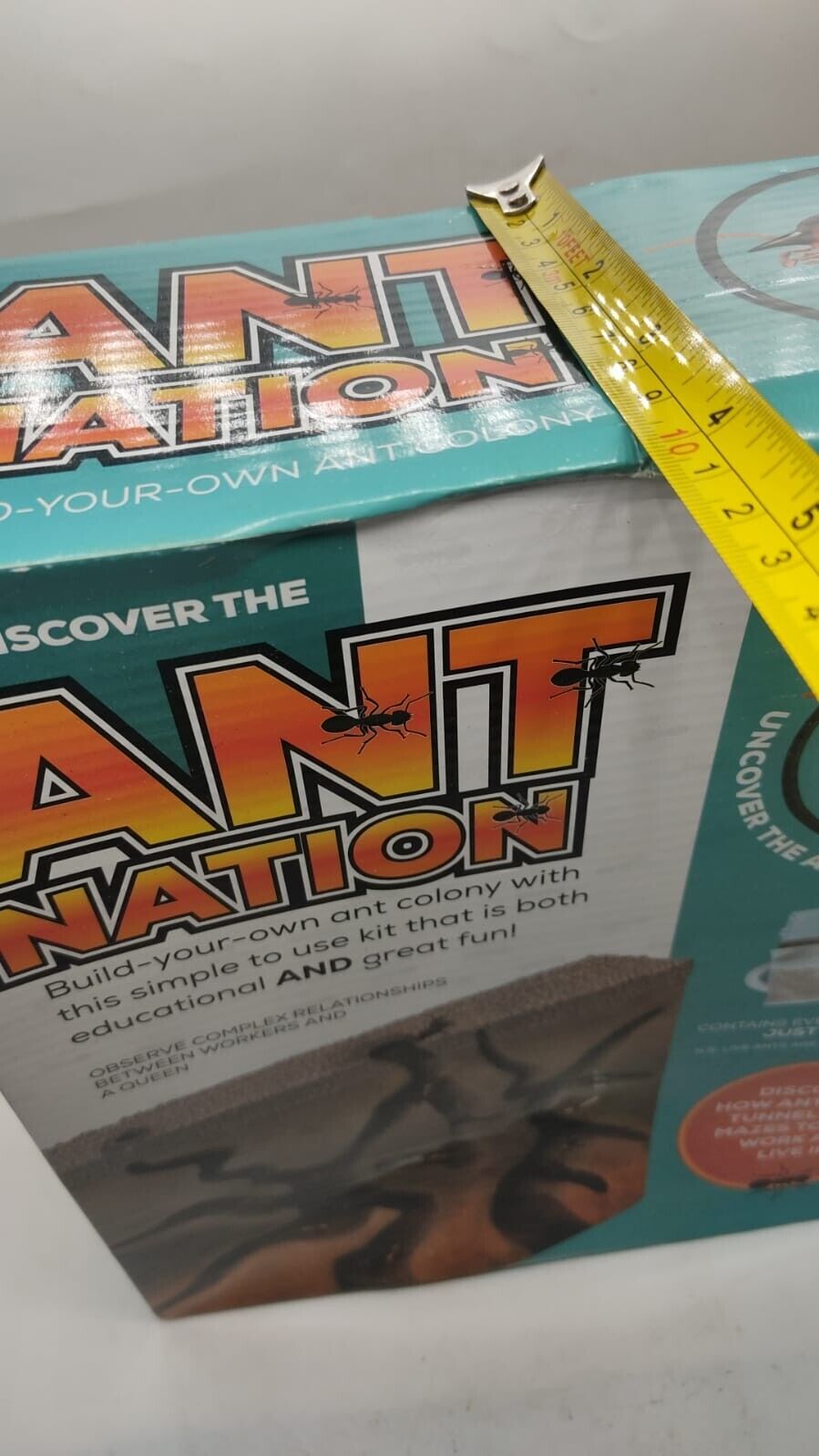 Discover the Ant Nation Build your own Ant Colony Maze Farm Kit Kids Educational