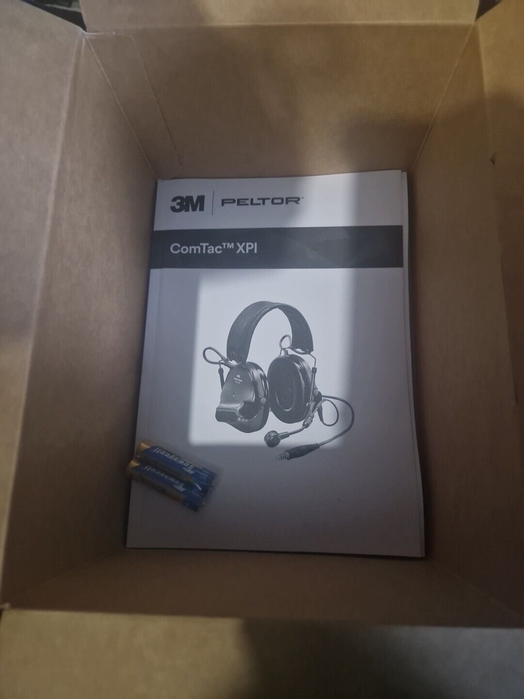 3M Peltor Comtac XPI Headset Military Grade Green Boxed Noise Reduction Bargain