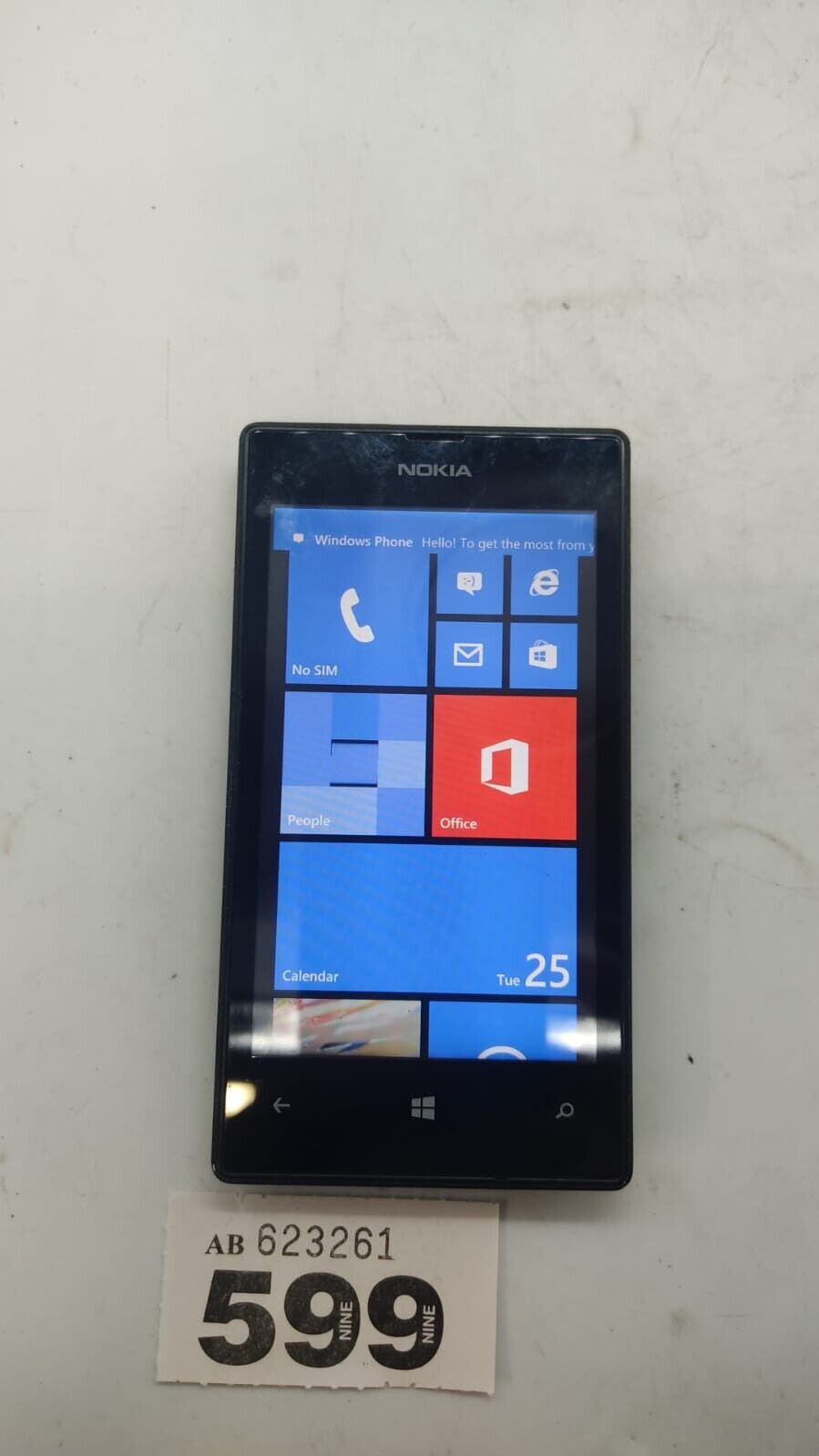 Nokia Lumia 520 8GB Vodafone Network Windows Smartphone Used. Device only