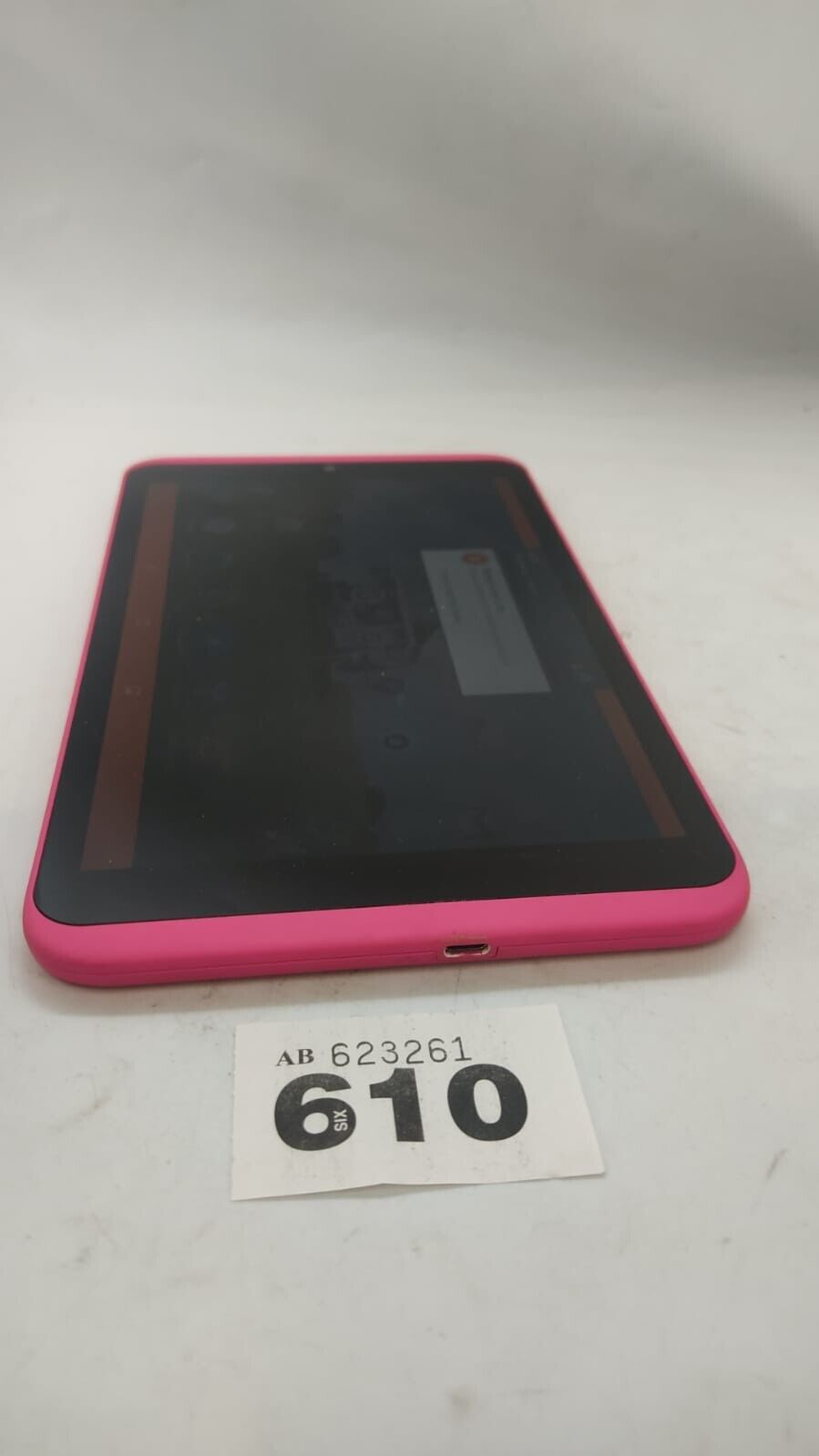 Tesco Hudl HTFA4L Tablet 16GB 8" Screen Pink. Used. Device Only, Tested Working