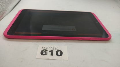 Tesco Hudl HTFA4L Tablet 16GB 8" Screen Pink. Used. Device Only, Tested Working