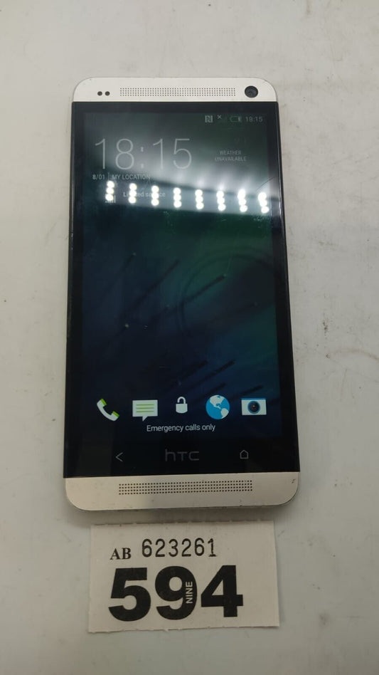 HTC One PN07100 Android 4.7" Smartphone white, 32GB Memory. (Three Network)